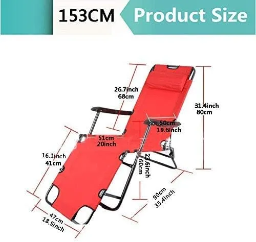 Folding Sun Lounger Folding Garden Chair Sun Loungers Outdoor Recliner Portable Back Fishing Chair Wild Camping Beach Stool Rest Bed Sunbed Needed