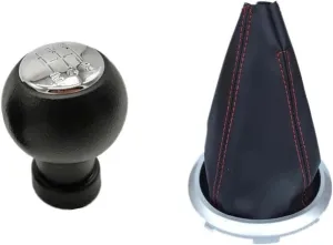 for Suzuki Swift SX4 for Alto 2005-2014 Gear Shift Knob Lever Handle Head Gaiter Boot Cover(Combo 3)
