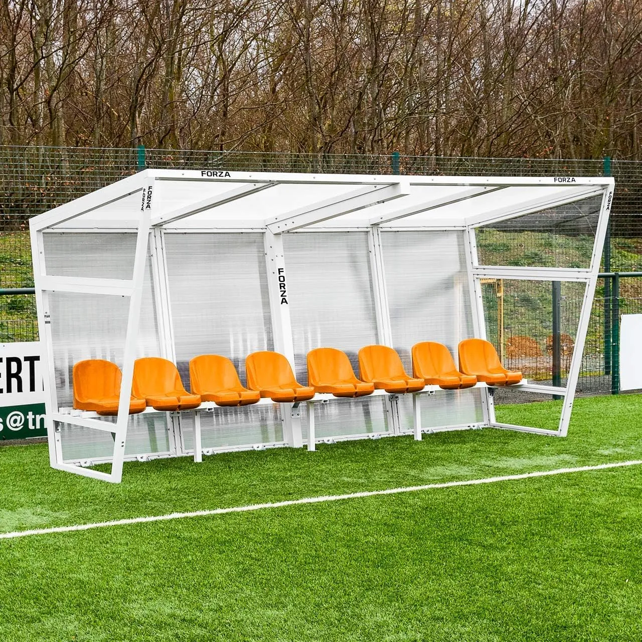 FORZA Aluminium Team Shelter [13ft | 8 Orange Seats]