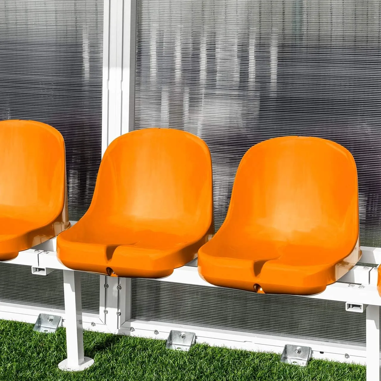 FORZA Aluminium Team Shelter [26ft | 16 Orange Seats]