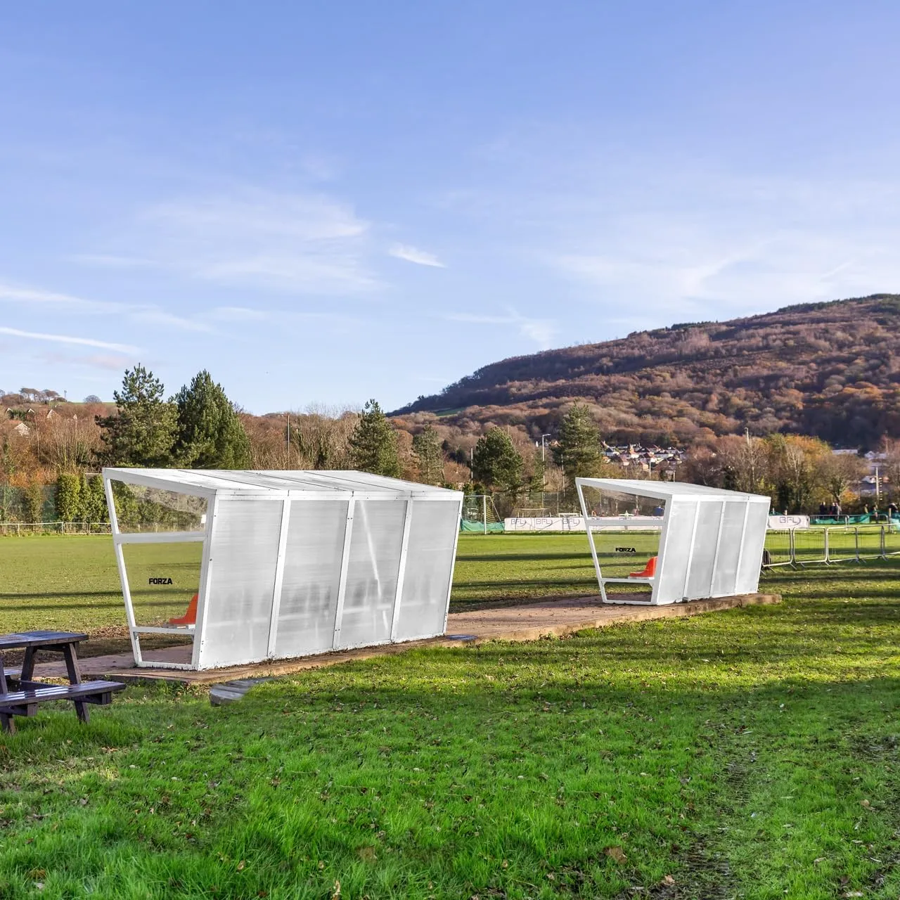 FORZA Aluminium Team Shelter [26ft | 16 Red Seats]