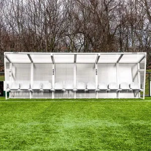 FORZA Aluminium Team Shelter [26ft | 16 White Seats]