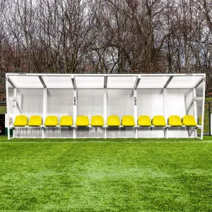 FORZA Aluminium Team Shelter [26ft | 16 Yellow Seats]