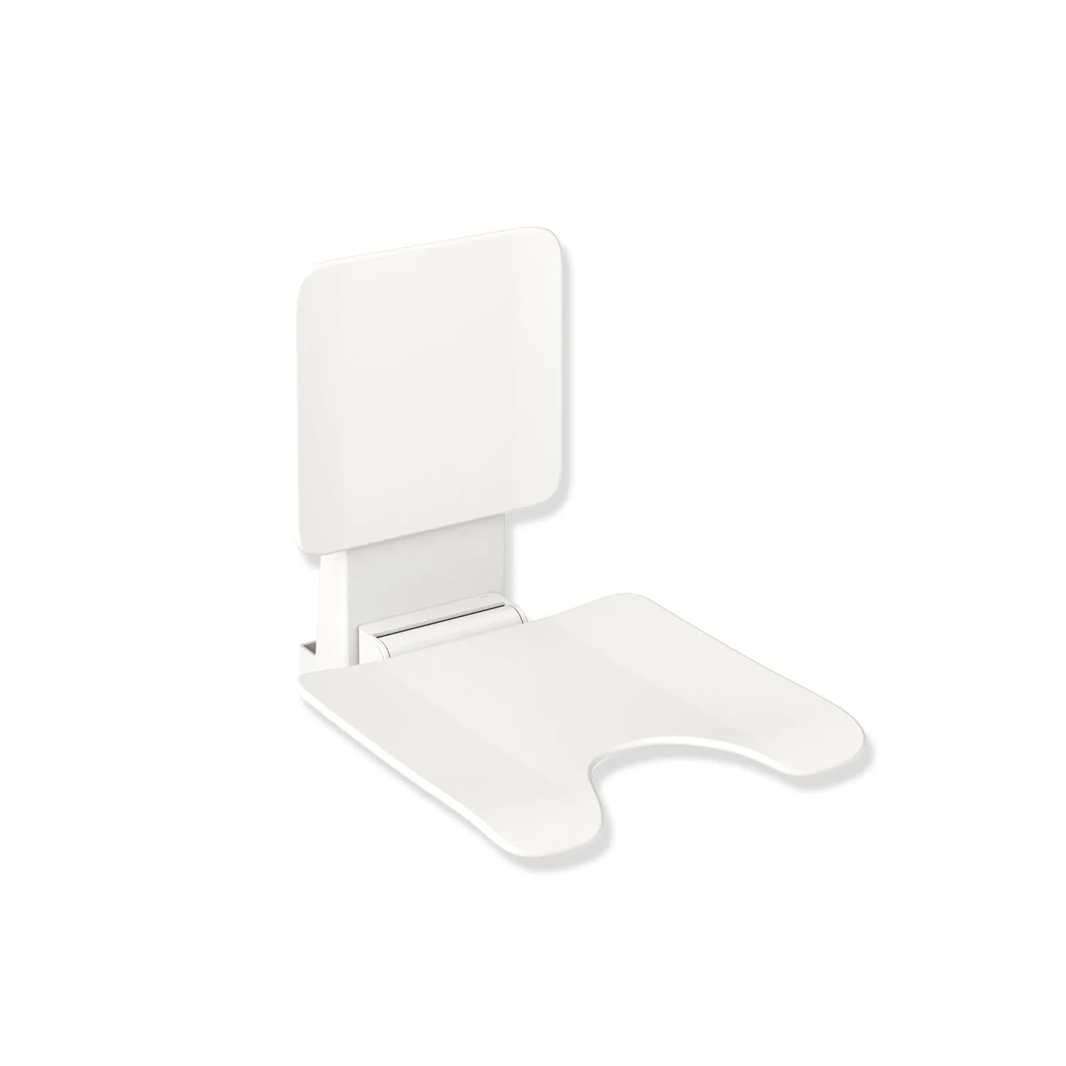 Freestyle Hanging Horseshoe Seat with a Backrest - White