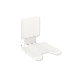 Freestyle Hanging Horseshoe Seat with a Backrest - White