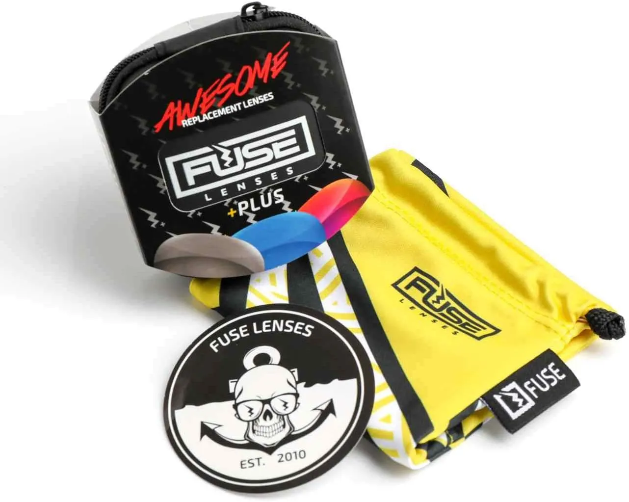 Fuse Lenses Fuse Replacement Lenses Compatible with Smith Optics Shelter