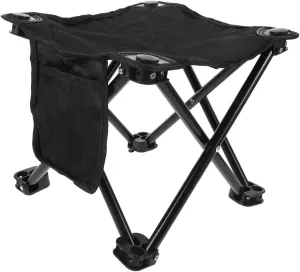Gadpiparty Portable Foldable Bench Lightweight and Outdoor Stool for Camping Fishing Hiking Compact Design Strong Structure for and Storage