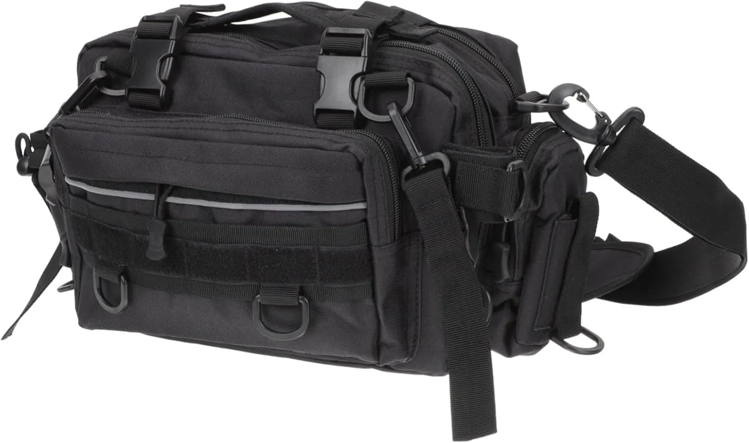 GALPADA Outdoor Multi Use Cross Body Bag for Fishing Single Shoulder Sling Pouch for Tools Lightweight and Portable Fishing Tackle Storage for Outdoor Sports Enthusiasts