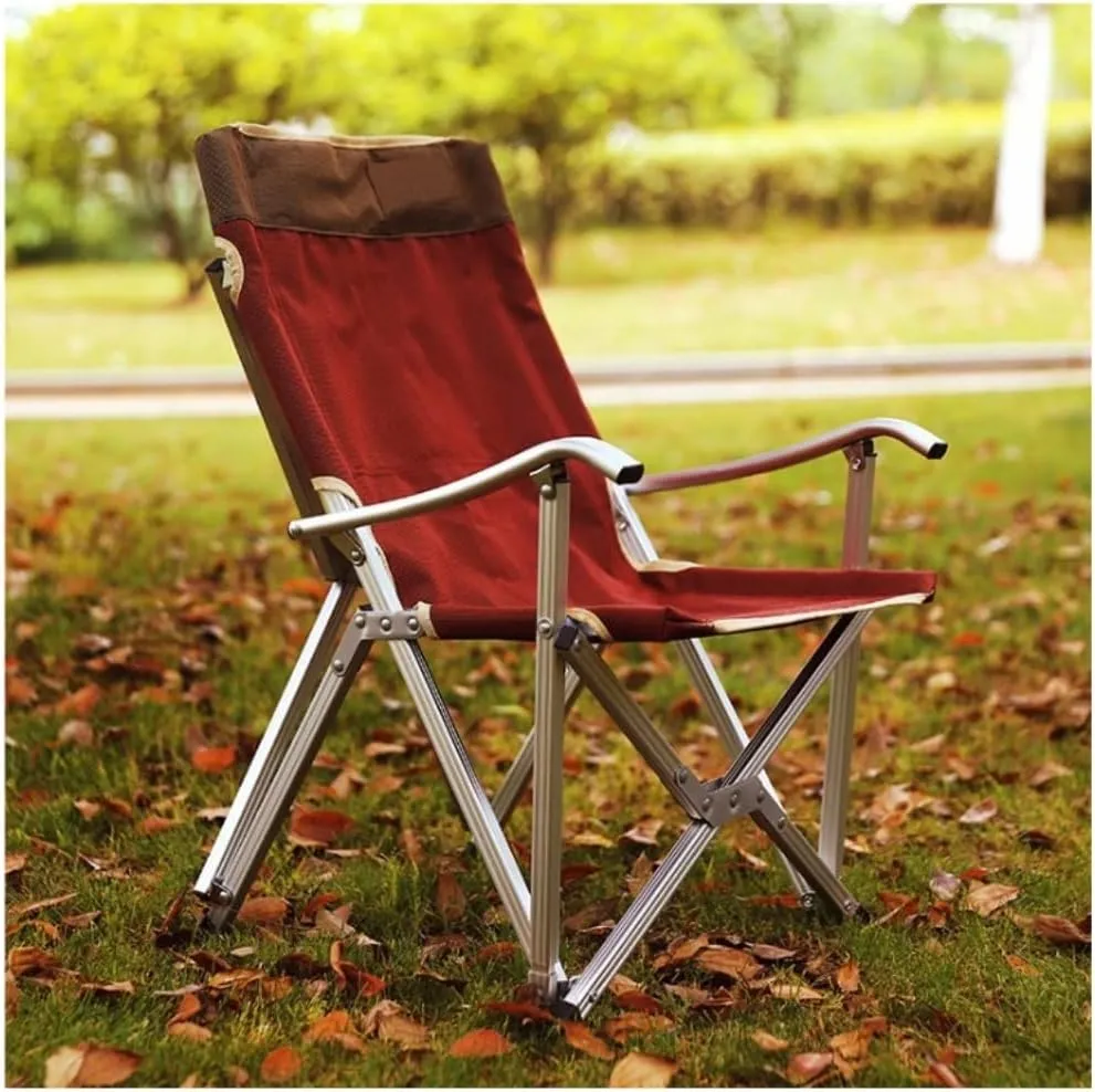 Gaming chair , Camping Chairs Outdoor Furniture Beach Chairs Outdoor Chair Portable Folding Chairs for Relax Camping Fishing Backrest Stool Aluminum Alloy Leisure Beach Chair Folding Chairs Patio Chai