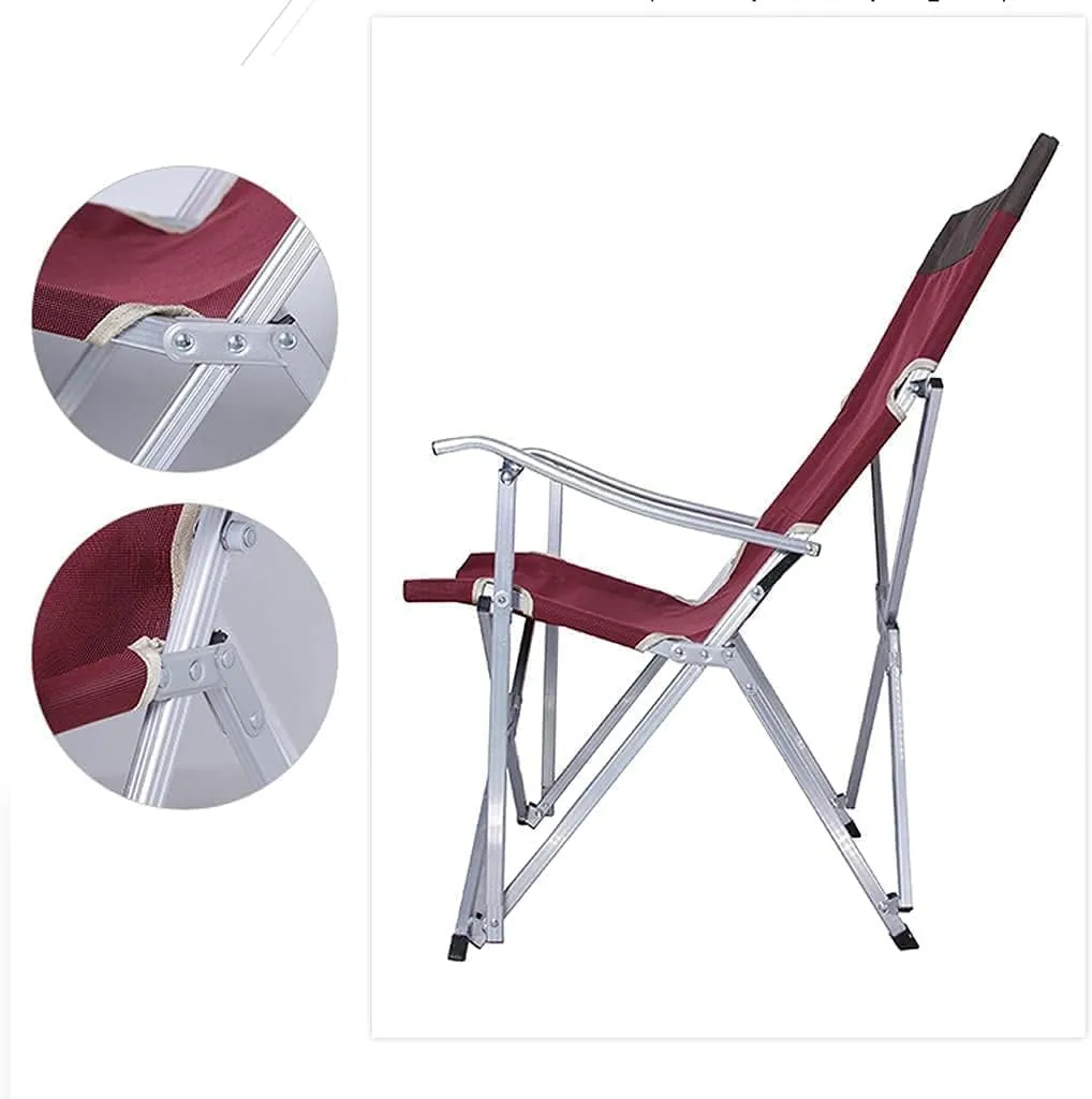 Gaming chair , Camping Chairs Outdoor Furniture Beach Chairs Outdoor Chair Portable Folding Chairs for Relax Camping Fishing Backrest Stool Aluminum Alloy Leisure Beach Chair Folding Chairs Patio Chai