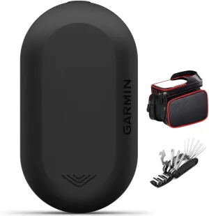 Garmin 010-02252-00 Varia RVR315 Cycling Rearview Radar with Visual and Audio Alerts | Official USA Partner Model | Bundle with Bike Frame Cell Phone Mount Touch Screen   16-in-1 Bike Tool Kit