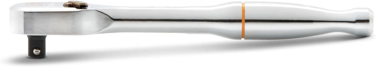 GEARWRENCH 1/4" Drive 120XP Full Polish Chrome Teardrop Ratchet | 81011XP