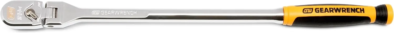 GEARWRENCH 3/8" Drive 120XP Dual Material Handle Flex Head Teardrop Ratchet | 81210XP