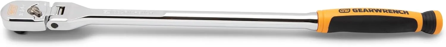 GEARWRENCH 3/8" Drive 120XP Dual Material Handle Flex Head Teardrop Ratchet | 81210XP