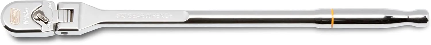 GEARWRENCH 3/8" Drive 120XP Full Polish Chrome Flex Head Teardrop Ratchet | 81215XP