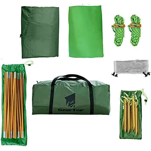 GEERTOP Camping Tent for 2 Person 4 Season Backpacking Tent