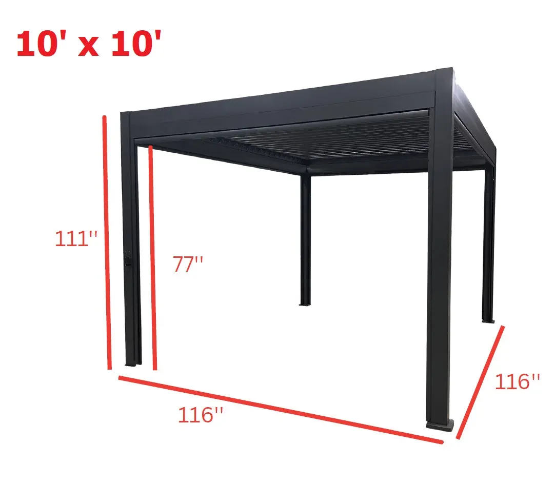Georgetown Louver Outdoor Sun Shelter