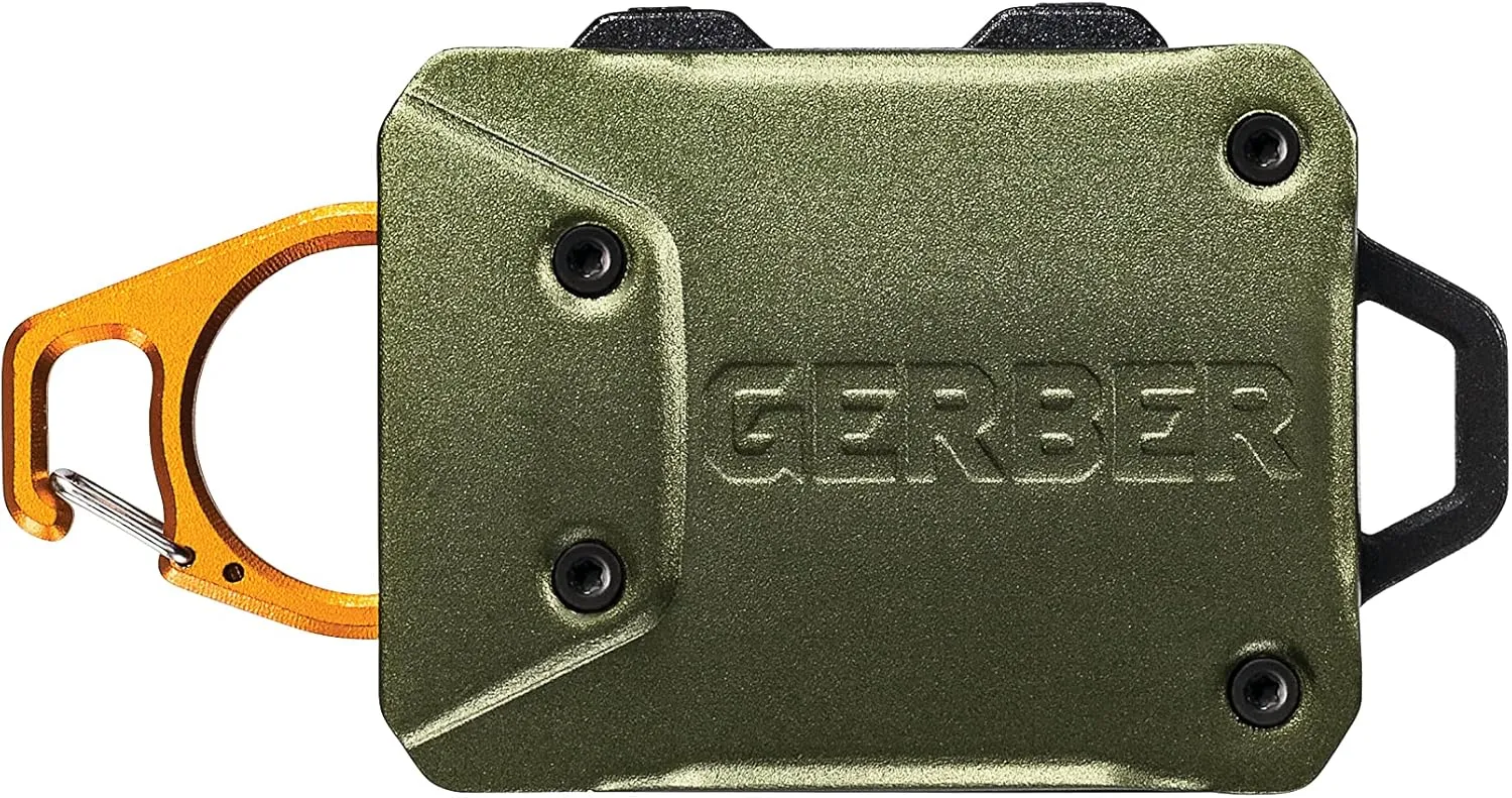 Gerber Gear Defender Rail - Retractable Salt & Freshwater Fishing Tether with Side Release Lock - Premium Fishing Gear - Flat Sage
