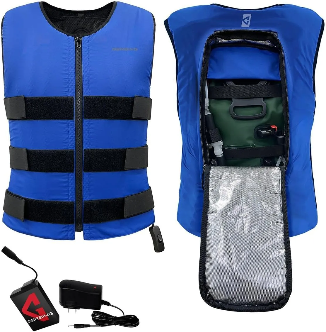 Gerbing 7V Circulatory Cooling Vest for Hot Weather – Summer Season Water Circulation Battery-Operated Vest for Outdoors