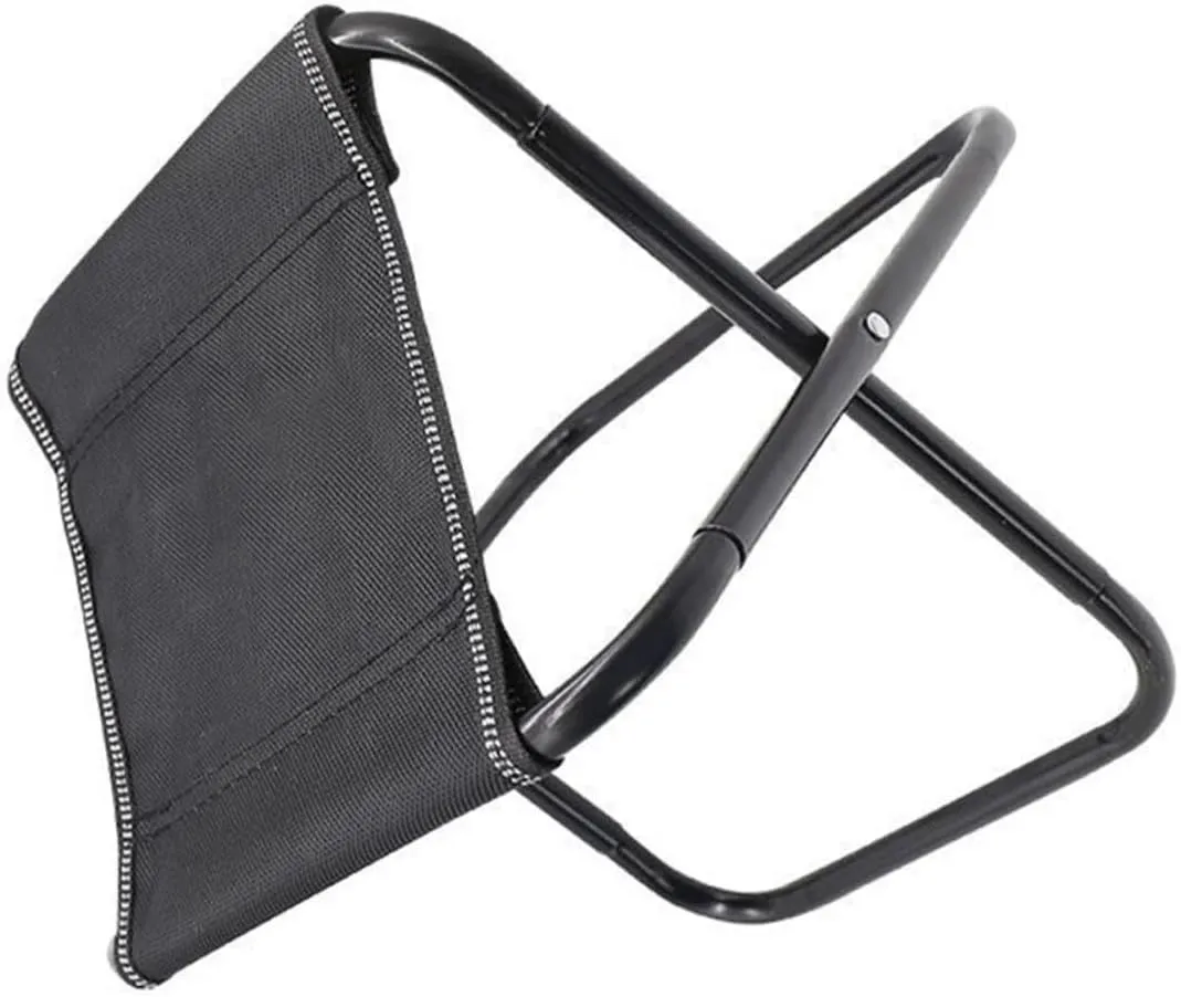 GLEAVI Ergonomic Camping Stool Folding Design Portable Small Chair Non-Slip Bottom for Outdoor Adventures