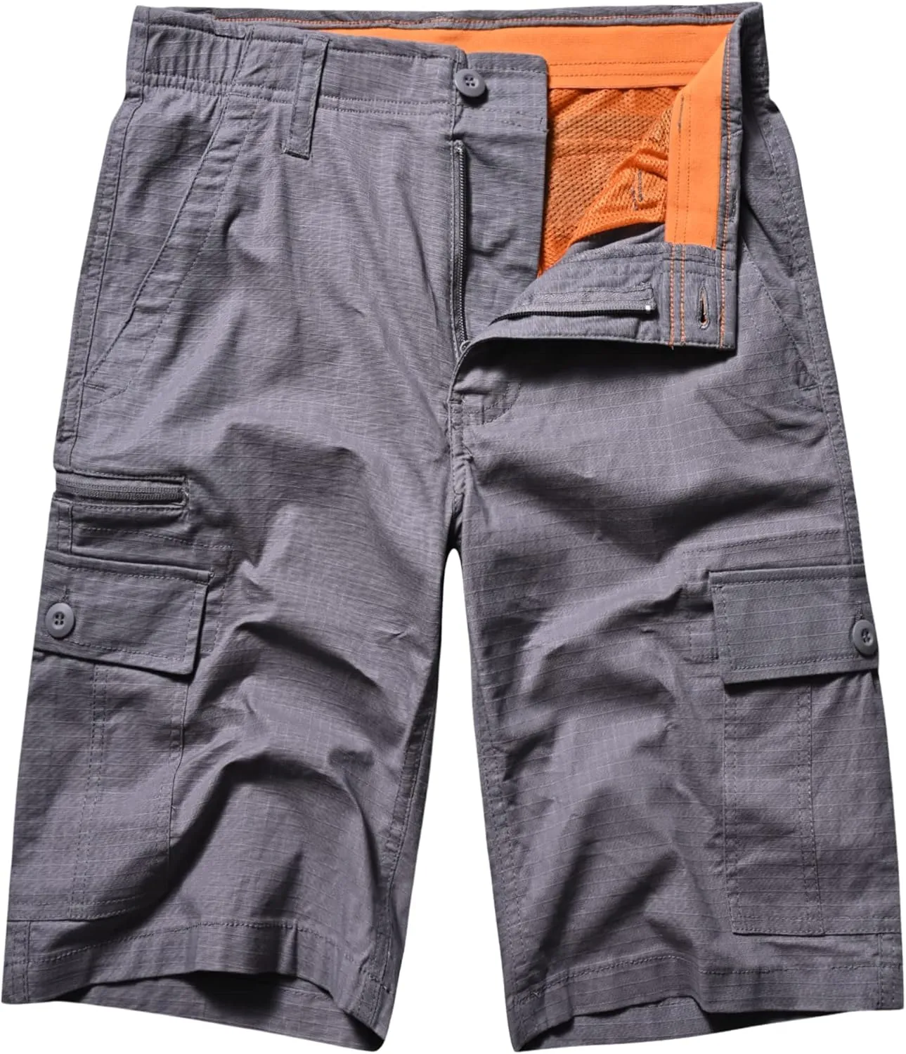 Golf Shorts for Men Sports and Outdoors Casual Cargo Shorts Hiking Pants Cotton Multi Pockets for Fishing Gear