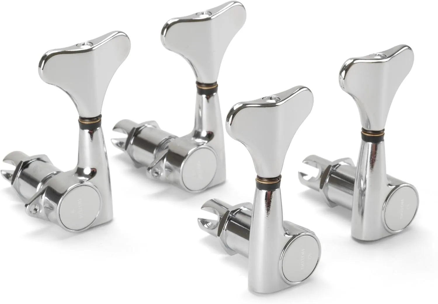 Gotoh Compact Bass Guitar Tuner, 2L 2R Set, Chrome