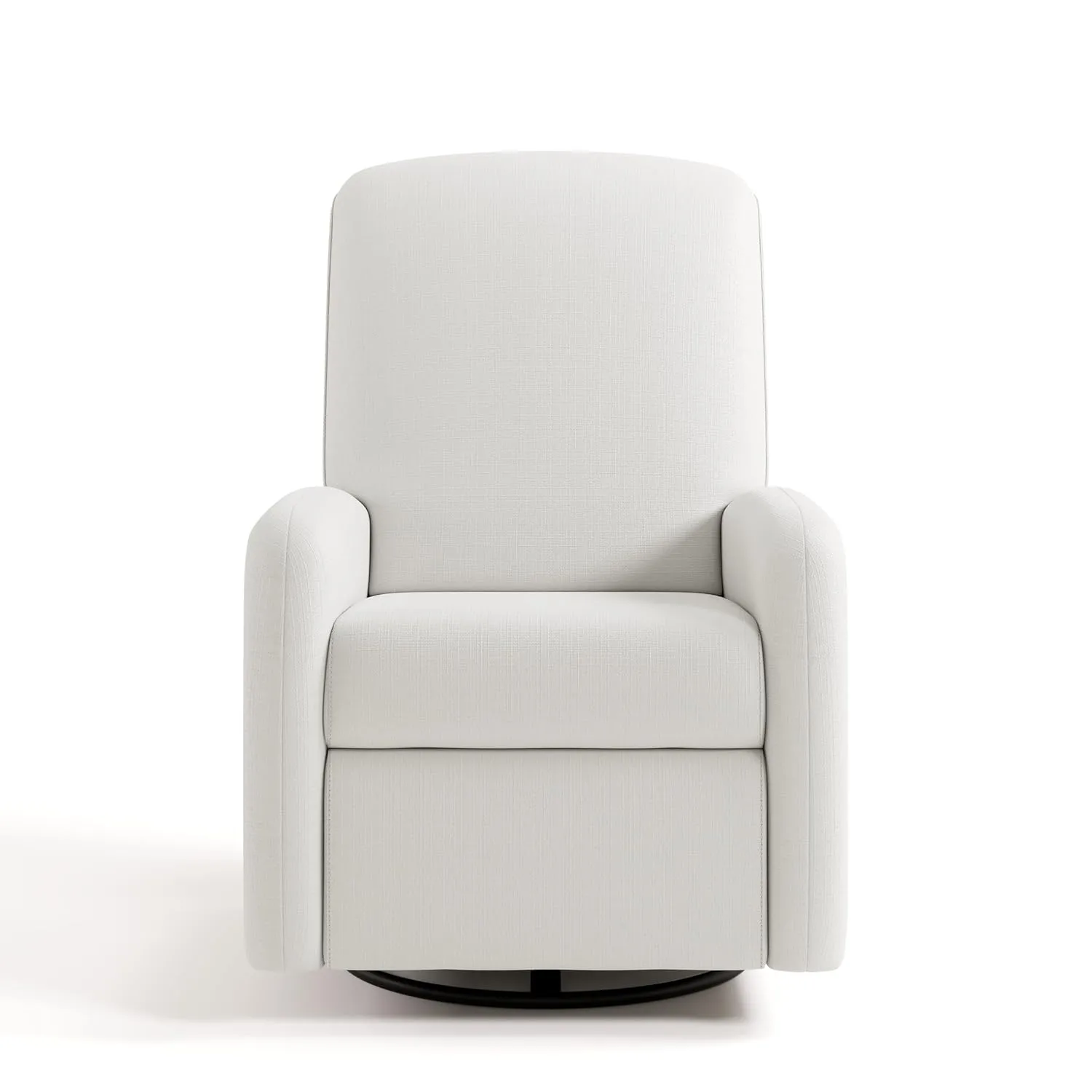 Graco Bellwood Power Recliner Swivel Glider (Ivory Basketweave) – Electronic Power Recliner for Nursery, Includes Dual-USB Charging Port for USB-A & USB-C, Glider Rocking Chair with Full Recline