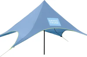 Grand Trunk Portable ShadeCaster Beach Tent and Sun Shade, Wind Proof & Portable 7 x 7ft, Packable only 4 lbs