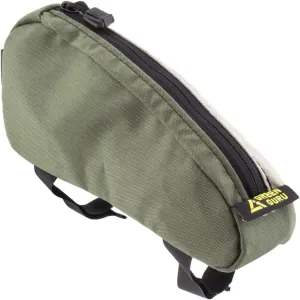 Green Guru Gear Tanker Top Tube Bag Brown/Green 9x4x3 Velcro Straps