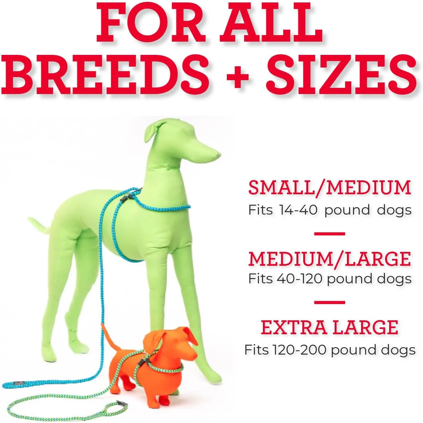 Harness Lead No Pull Dog Harness and Leash Set, Anti Pull Dog Harness for All Breeds and Sizes, One-Piece Cushioned Rope Design Safely Prevents Escaping and Pulling (Small/Medium, Pink)