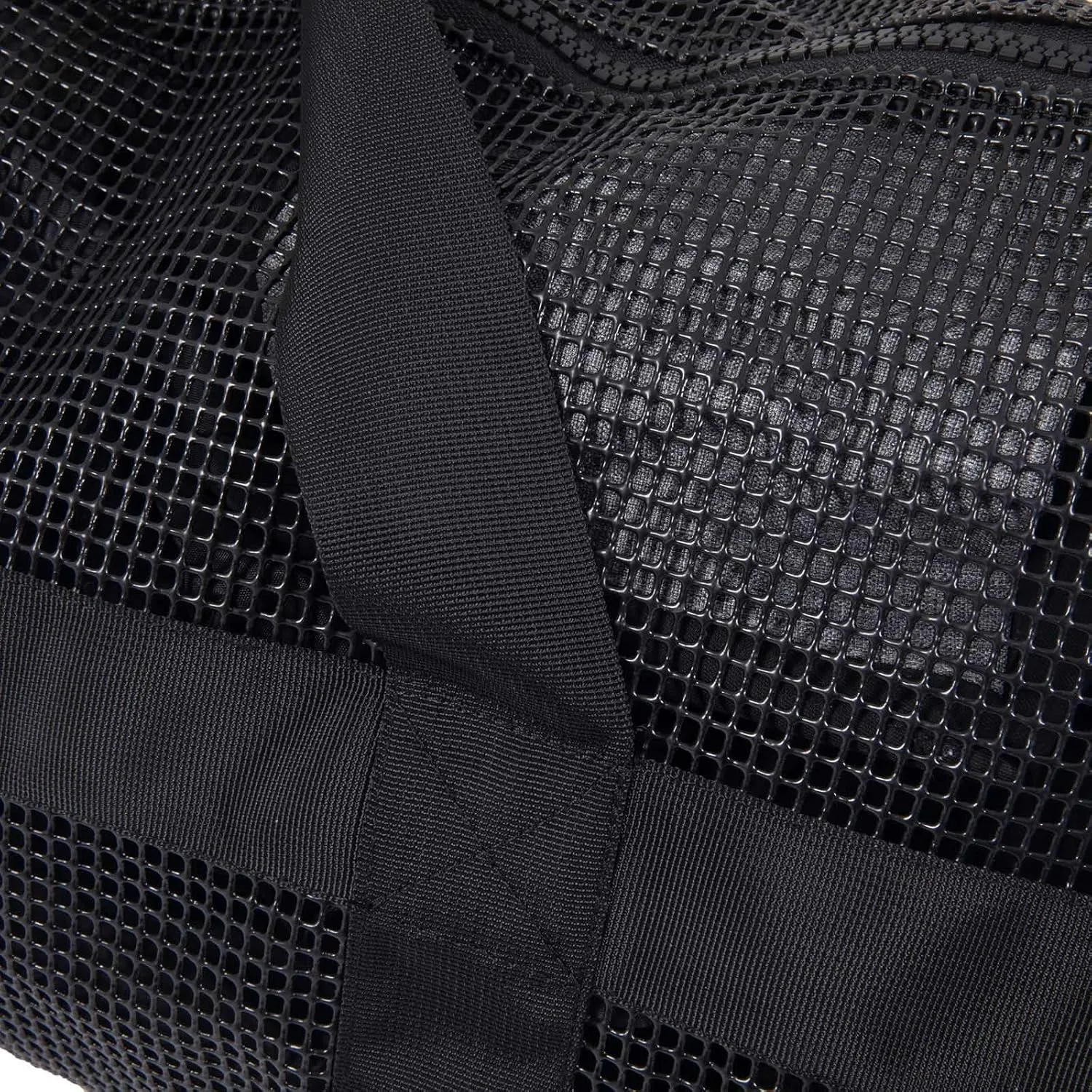 Heavy Duty Mesh Diving Gear Bag for Scuba and Snorkeling, Large Mesh Travel Duffel Bag, Swimming and Water Sport Gear Bag (With Pocket, 30-inch)