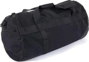 Heavy Duty Mesh Diving Gear Bag for Scuba and Snorkeling, Large Mesh Travel Duffel Bag, Swimming and Water Sport Gear Bag (With Pocket, 30-inch)