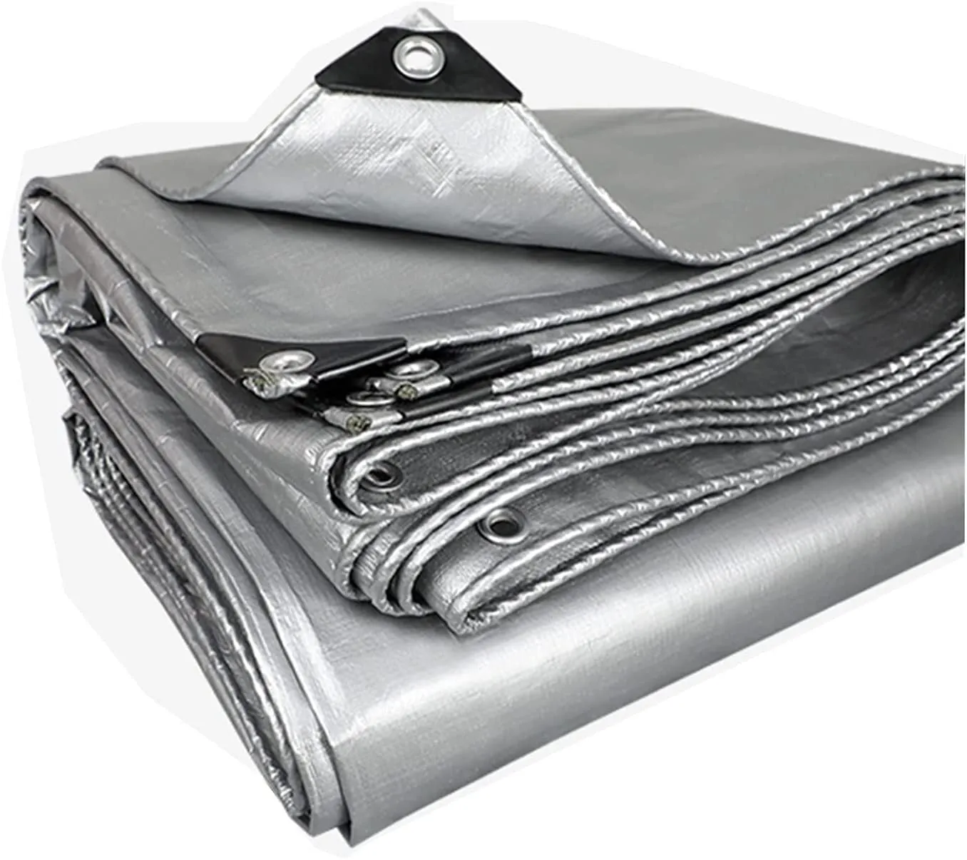 Heavy Duty Tarp Poly Tarpaulin Multipurpose Camping Cover 2m x 4m