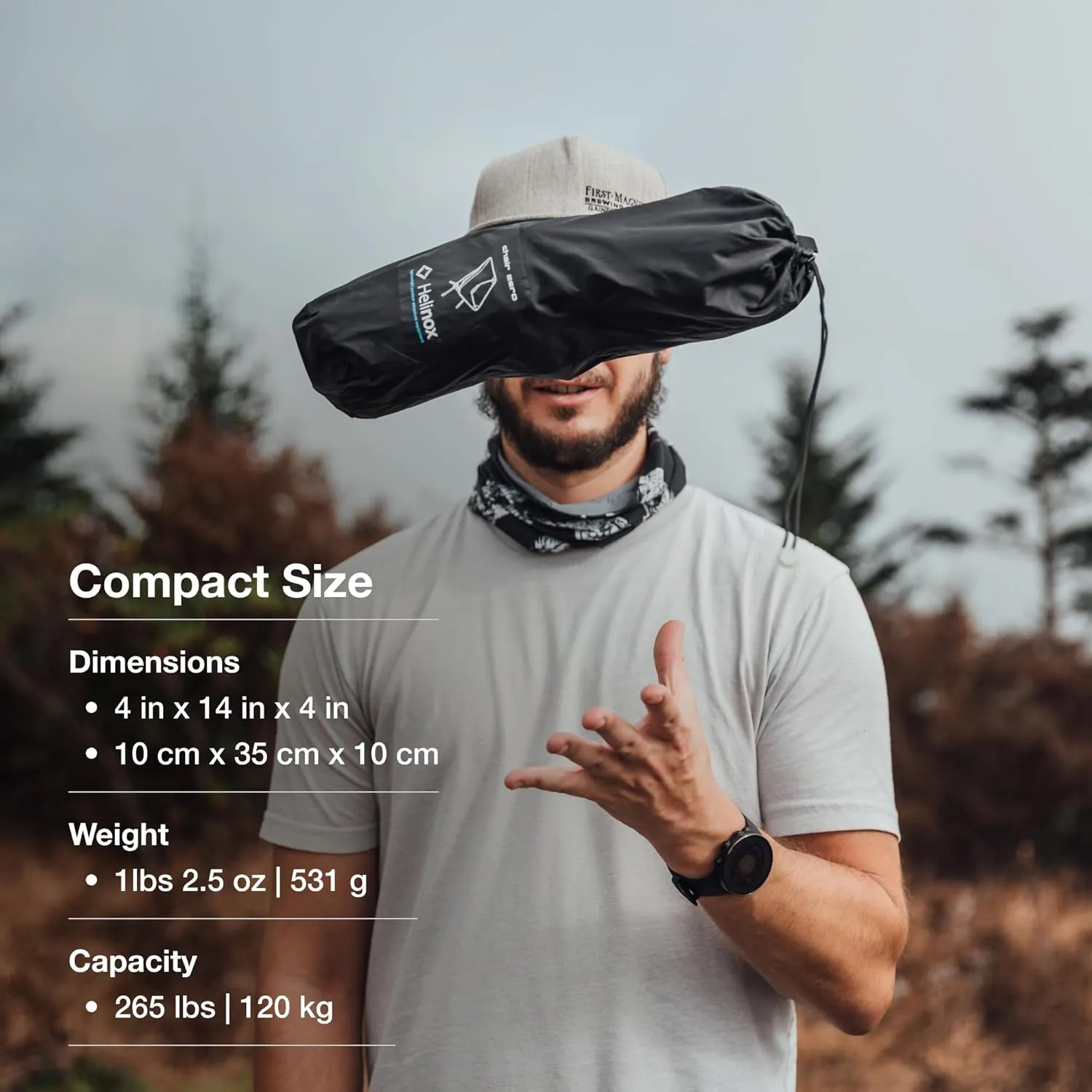Helinox Chair Zero Ultralight Compact Camping Chair