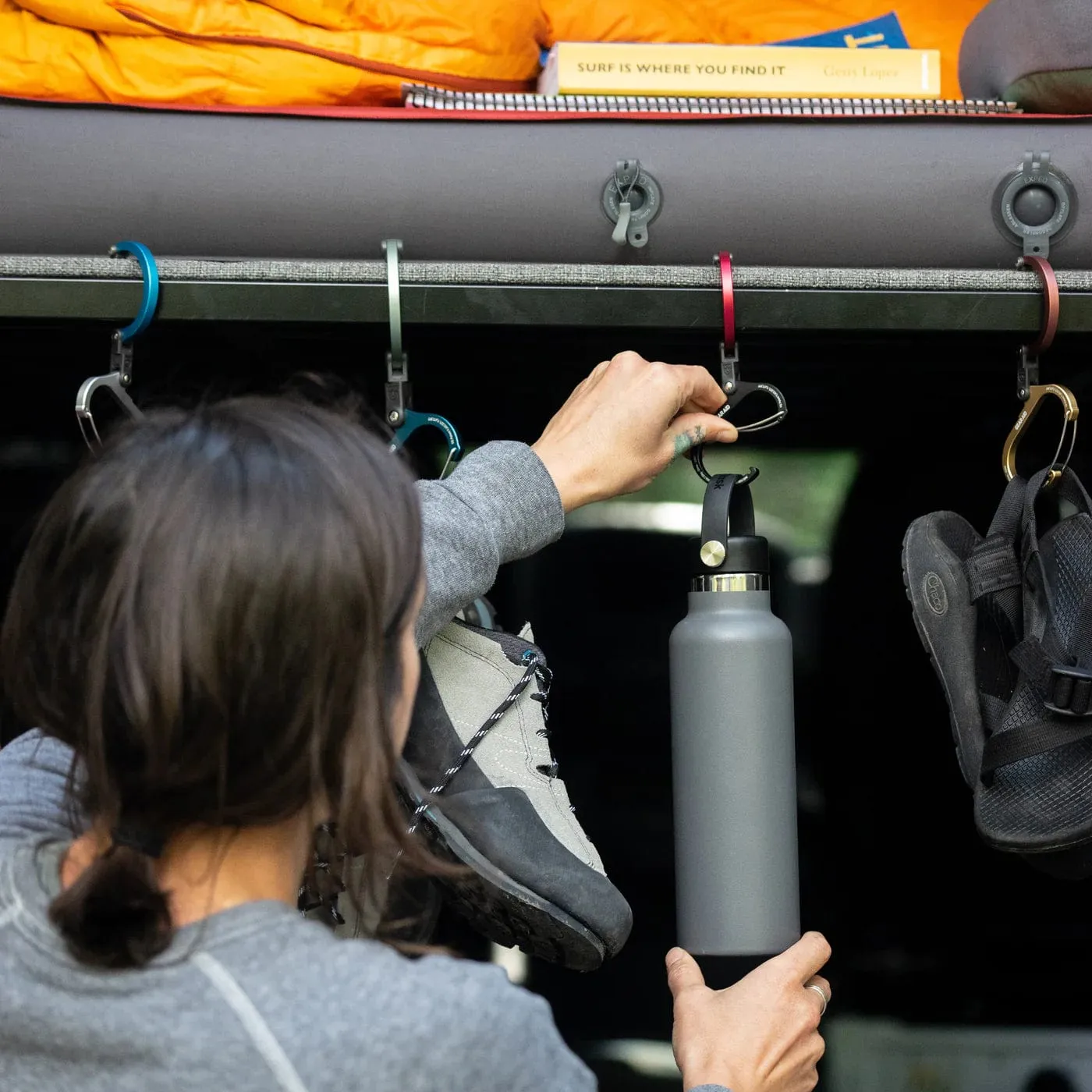 Heroclip Hybrid Carabiner Gear Clip