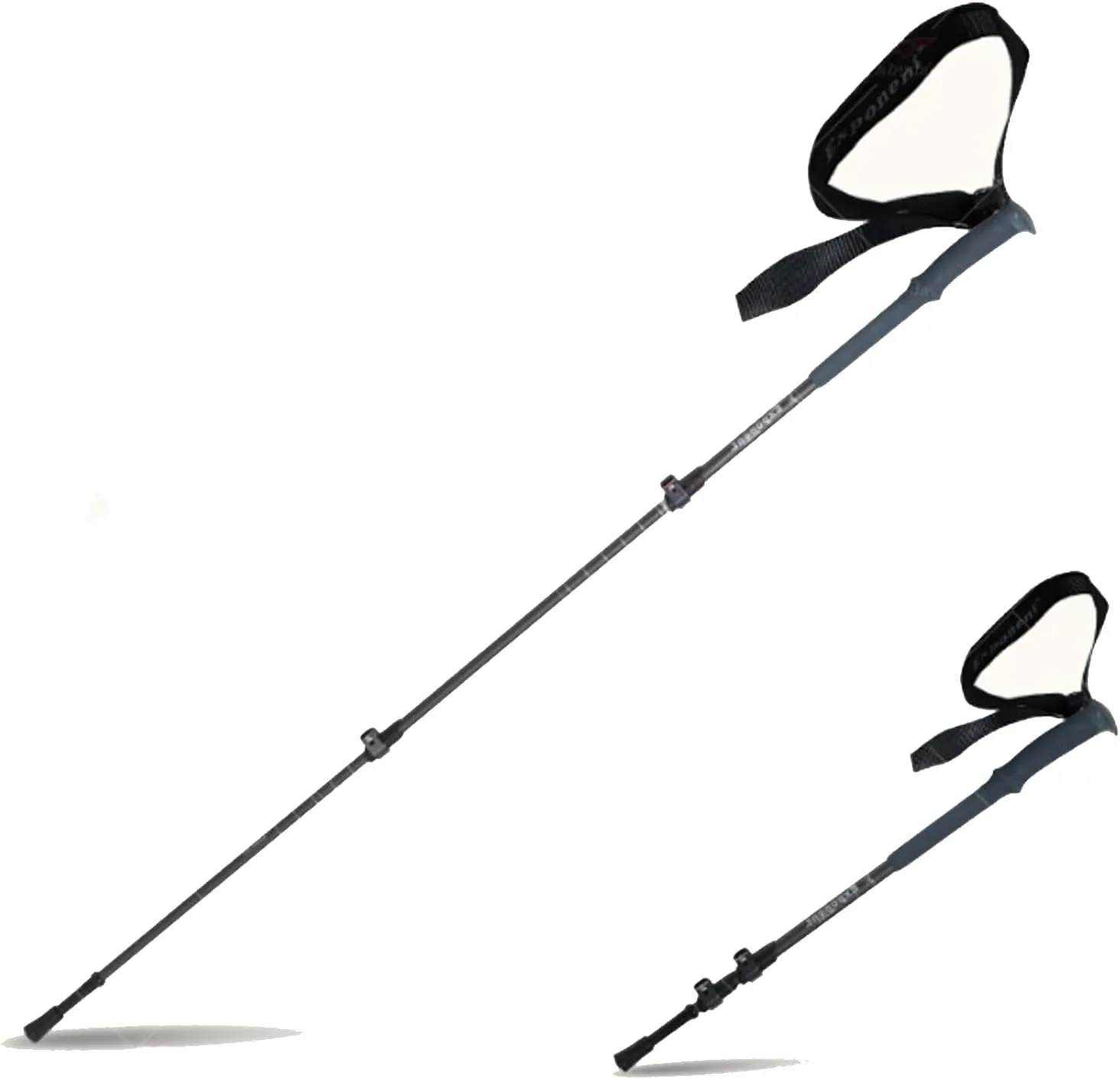 Hiking Poles Bundle, Ultralight Telescopic Walking Stick Aluminum Hiking Sticks Adjustable Trekking Poles, for Exercise, Stability, Seniors, Adults(White)