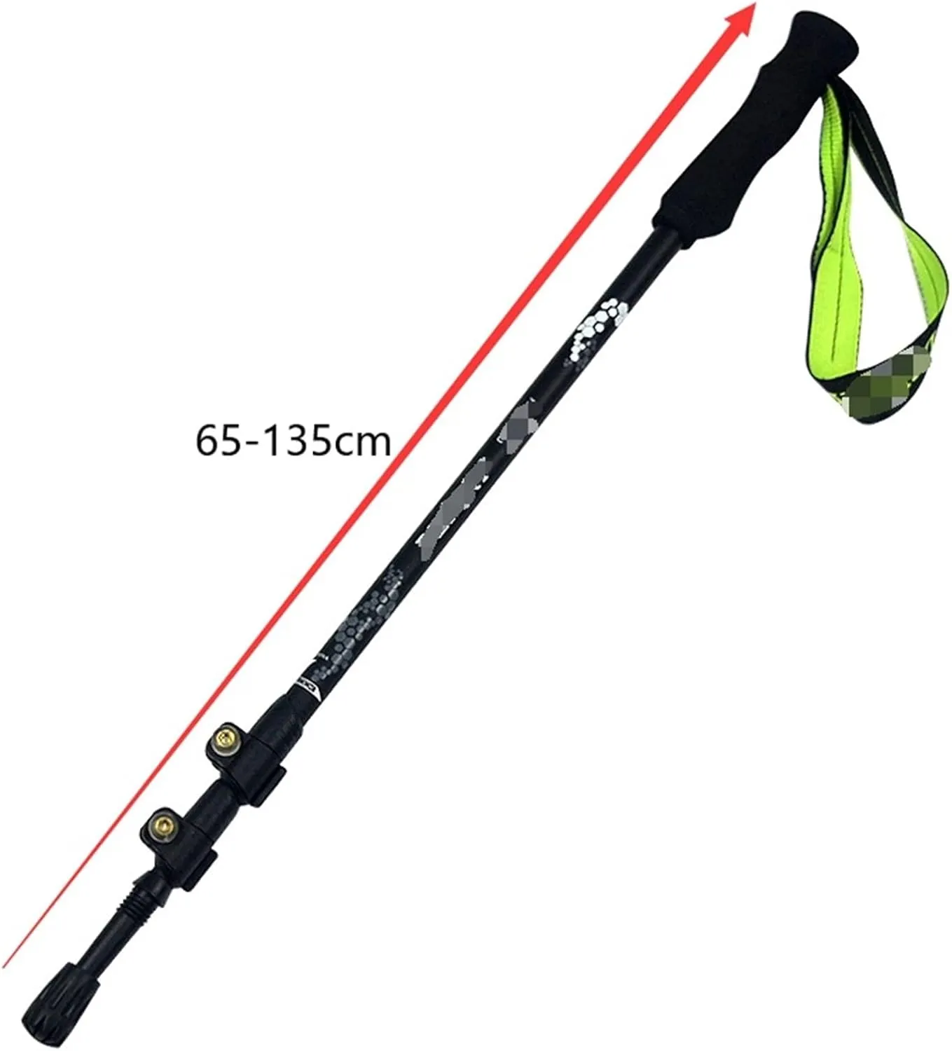 Hiking Trekking Poles Carbon Fiber Trekking Poles Lightweight Hiking Poles Adjustable Walking Sticks for Camping Hiking Sticks for Trekking