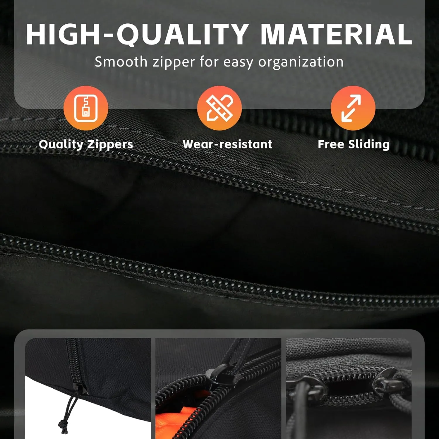 Hunting Blind Bag 58”/70” with Zipper, Double Shoulder Straps, Protective Foam Bottom, Waterproof PU Layer, and Easy to Carry Design