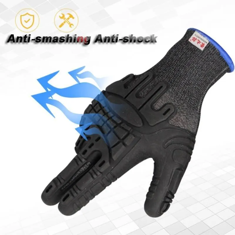 Indestructible Non-Slip Safety Gloves - Strong Protective Gear