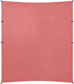 Indian Red Foldable Beach Tent UPF50  Protection Easy Setup Sun Shelter with Sandbags & Sand Shovel for Camping Trips, Fishing, Backyard Fun or Picnics
