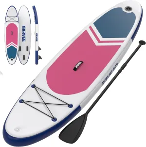 Inflatable Paddle Board for Adults, 11ft/10.6ft Stand Up Paddle Board with Premium Accessories, Non-Slip EVA Deck, Ultra-Light Carry Bag Pump, SUP for Youth & Adults of All Skill Levels