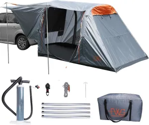 Inflatable SUV Tents for Camping | SUV Tailgate Tent Waterproof with Tarps Perfect for SUV