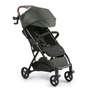 Ingenuity 3Dquickclose CS  Compact Fold Stroller – Lightweight Stroller with Oversized Canopy, Extra-Large Storage and Compact Fold, Forest