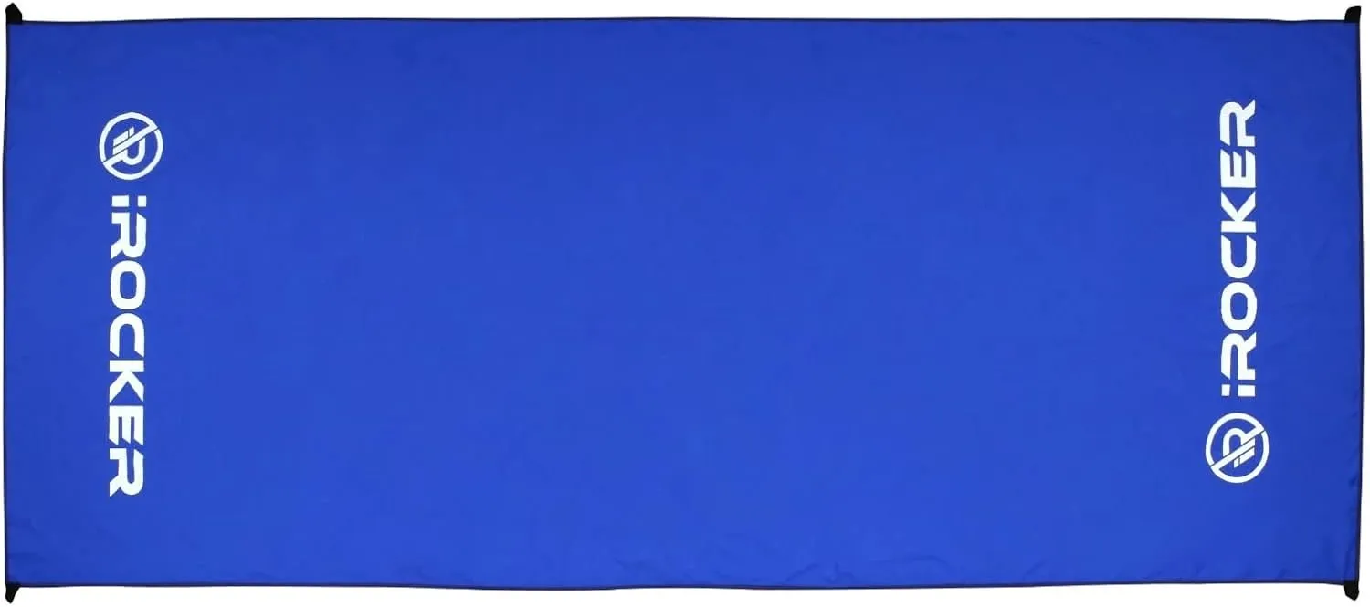 iROCKER Board Mat - Durable 4'9" x 11'7" Nylon Mat for Paddle Boards, Kayaks, Surfboards, Snorkel & Scuba Gear Protection