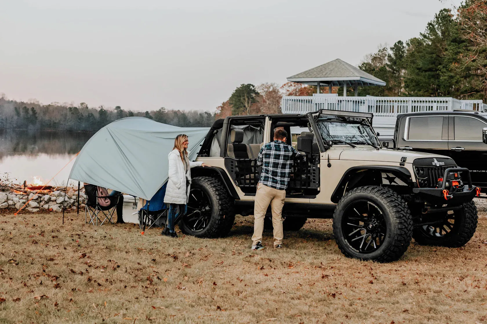 Jeep Wrangler JK/JL Trail Gear Oasis 2in1 Trail Cover & Tailgate Shade