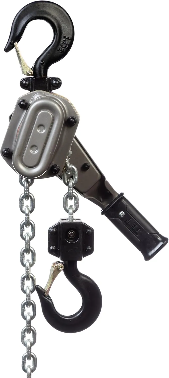 JET 1-1/2 Ton Lever Hoist, 10' Lift, Overload Protection (JLH-150WO-10)