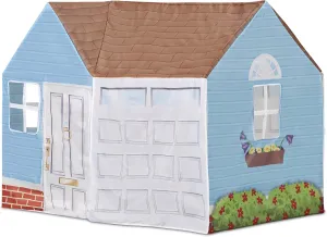 Kid Trax Magical Playhouse Tent for Kids, Indoor/Outdoor Toys, Kids Tent, Large Space Pretend Play Toys, Easy Assembly, Front and Rear Openings, Sturdy, Easy Storage w/ Carrying Case, BLUE