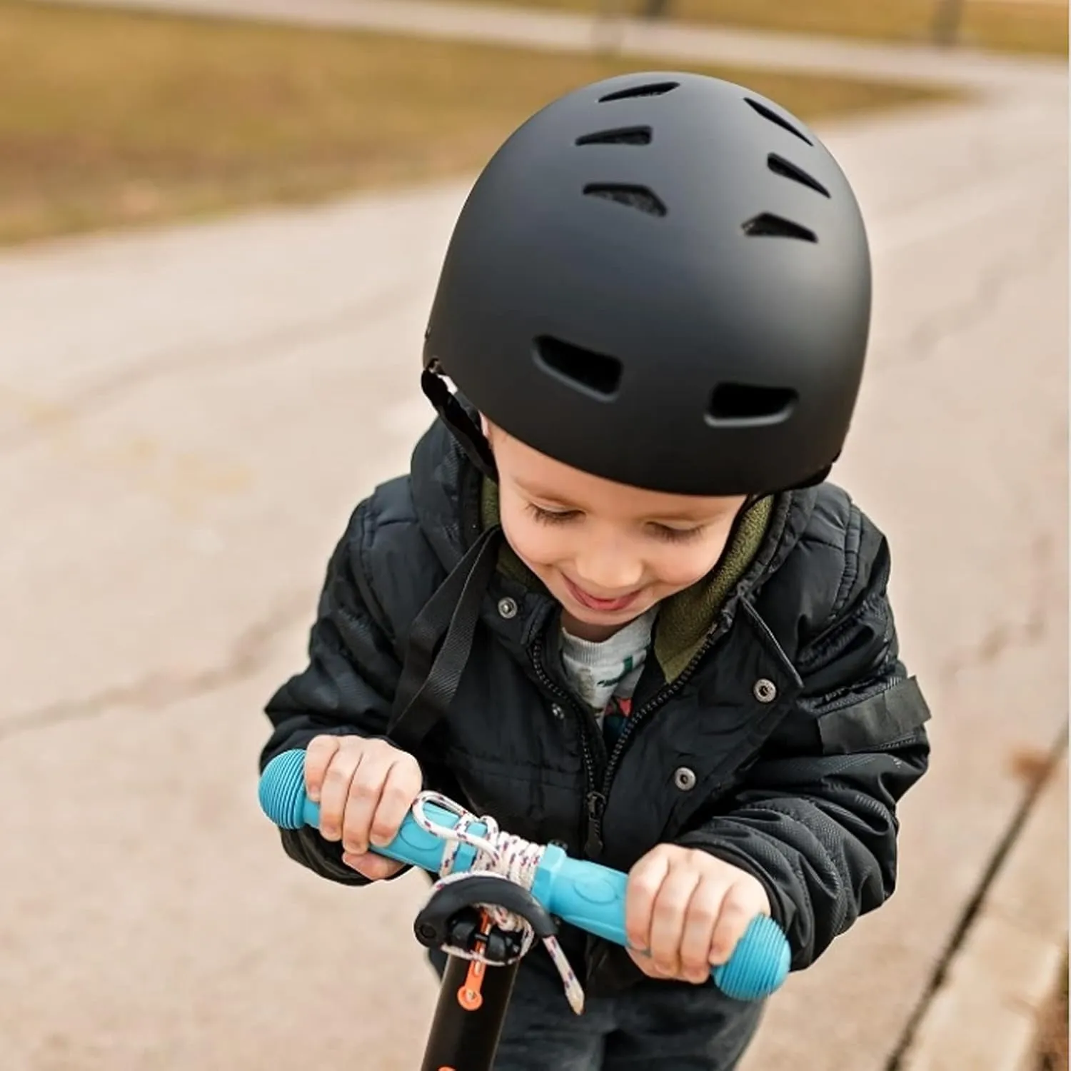 Kids Bike Helmet with Knee Pads Elbow Pads Wrist Guards for Age 3-14  Youth/Teens,Ventilation Multi-Sport Scooter Roller Skate Rollerblading Skateboarding Climbing Cycling