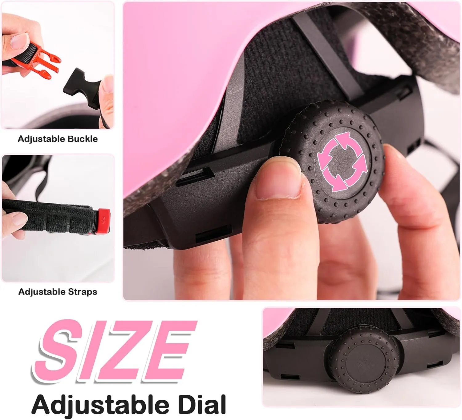 Kids Bike Helmet with Knee Pads Elbow Pads Wrist Guards for Age 3-14  Youth/Teens,Ventilation Multi-Sport Scooter Roller Skate Rollerblading Skateboarding Climbing Cycling