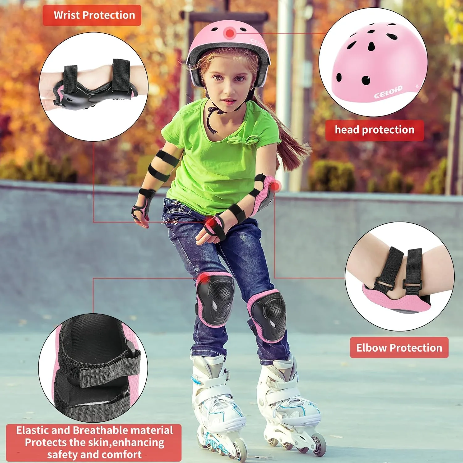 Kids Bike Helmet,Toddler Skateboard Helmets for Ages 2-3-5-8-14 Years Boys Girls，Adjustable Multi-Sport Bicycle Skateboarding Football Roller Skating Scooter Rollerblade Balance Bike Helmet